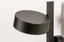 Wandlamp 74132: modern, metaal, zwart, mat #8