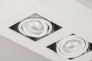 Plafondlamp 74137: design, modern, metaal, wit #8