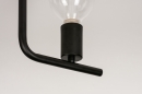 Foto 74155-8: Trendige Deckenleuchte in mattem Schwarz und für austauschbare LED geeignet.
