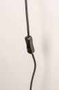Foto 74171-8: Aparte, grote, ovale wandlamp uitgevoerd in een mat zwarte kleur, geschikt voor vervangbaar led.