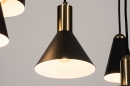 Pendelleuchte 74190: modern, Retro, zeitgemaess klassisch, Messing #10