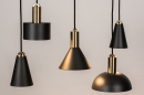 Pendelleuchte 74190: modern, Retro, zeitgemaess klassisch, Messing #4