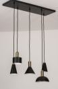 Pendelleuchte 74190: modern, Retro, zeitgemaess klassisch, Messing #6
