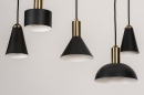 Pendelleuchte 74190: modern, Retro, zeitgemaess klassisch, Messing #7