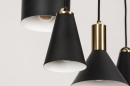 Pendelleuchte 74190: modern, Retro, zeitgemaess klassisch, Messing #9