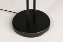 Foto 74216-13 detailfoto: Moderne led uplighter en draaibare leeslamp in het zwart met dimbare led verlichting