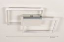Plafondlamp 74230: design, modern, aluminium, geschuurd aluminium #1
