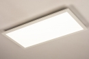 Plafondlamp 74235: modern, kunststof, metaal, wit #2