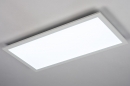 Plafondlamp 74235: modern, kunststof, metaal, wit #3