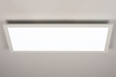 Plafondlamp 74235: modern, kunststof, metaal, wit #5