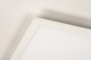 Plafondlamp 74235: modern, kunststof, metaal, wit #9