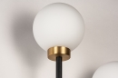 Wandlamp 74256: modern, eigentijds klassiek, art deco, glas #9