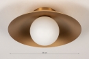 Plafondlamp 74265: sale, design, modern, klassiek #1