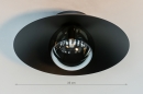 Plafondlamp 74268: sale, modern, eigentijds klassiek, glas #1