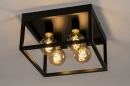 Deckenleuchte 74288: Industrielook, laendlich, modern, Metall #4