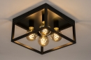 Deckenleuchte 74288: Industrielook, laendlich, modern, Metall #5
