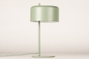 Foto 74346-3: Grüne Tischlampe im Retrostil mit Kabel und Stecker 