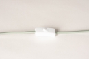 Foto 74346-5: Grüne Tischlampe im Retrostil mit Kabel und Stecker 