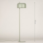 Foto 74347-9: Grüne Retro-Stehlampe mit grüner Bügeleisenschnur
