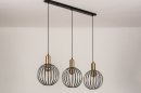 Hanglamp 74369: landelijk, modern, eigentijds klassiek, messing #10