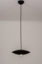 Hanglamp 74380: design, modern, metaal, zwart #2