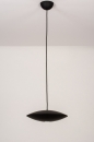 Hanglamp 74380: design, modern, metaal, zwart #5