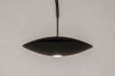 Vloerlamp 74382: modern, marmer, metaal, zwart #5