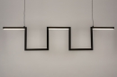 Foto 74389-5: Moderne LED-Lampe in mattschwarzer Farbe mit eingebauter LED.