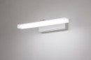 Foto 74404-2: Witte led wandlamp voor boven spiegel in badkamer