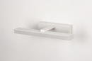 Foto 74404-6: Witte led wandlamp voor boven spiegel in badkamer