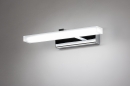 Foto 74407-3: Moderne und sehr funktionelle Wandleuchte / Spiegelleuchte / Badezimmerleuchte mit LED-Beleuchtung.