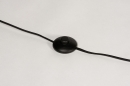 Foto 74424-12 detailfoto: Hoge zwarte vloerlamp met verstelbare knikarm