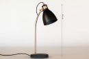 Tafellamp 74459: industrieel, landelijk, modern, retro #1