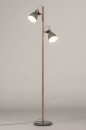 Vloerlamp 74469: landelijk, modern, retro, metaal #2