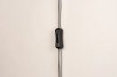 Foto 74470-14: Industriële wandlamp met verstelbare arm in warm grijs