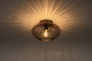 Plafondlamp 74497: landelijk, modern, eigentijds klassiek, metaal #2