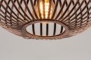 Plafondlamp 74497: landelijk, modern, eigentijds klassiek, metaal #3