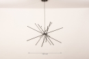 Hanglamp 74507: modern, aluminium, kunststof, metaal #1