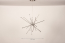Pendelleuchte 74508: modern, Edelstahl, Kunststoff, Metall #1