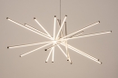 Hanglamp 74508: modern, staal rvs, aluminium, kunststof #11