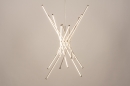 Pendelleuchte 74508: modern, Edelstahl, Kunststoff, Metall #3