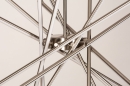 Pendelleuchte 74508: modern, Edelstahl, Kunststoff, Metall #5