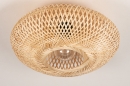 Plafondlamp 74516: landelijk, modern, retro, hout #4