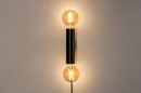 Wandlamp 74518: sale, modern, metaal, zwart #2