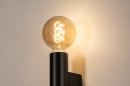 Wandlamp 74518: sale, modern, metaal, zwart #8