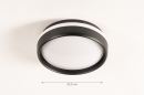 Plafondlamp 74534: sale, modern, kunststof, metaal #1