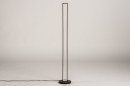 Staande lamp 74536: design, modern, metaal, zwart #2