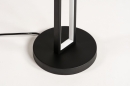 Vloerlamp 74536: design, modern, metaal, zwart #6