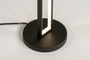 Staande lamp 74536: design, modern, metaal, zwart #7