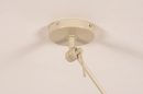 Hanglamp 74556: landelijk, modern, metaal, beige #9